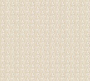 A.S. Création | Vliesová tapeta na stenu Karl Lagerfeld 37844-1 | 0,53 x 10,05 m | béžová, krémová