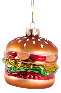Vianočná ozdoba GLASSO burger 715082