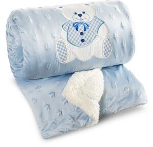 Detská deka Pierre Cardin BABY 4 modrá / krémová