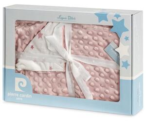 Detská deka Pierre Cardin BABY 5 ružová / krémová