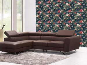 DIMEX | Vliesová tapeta na stenu Dimex Line WP-211-01 | 0,75 x 10 m | viacfarebná, zelená, červená