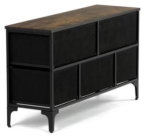 Komoda viacfarebná AUK-W2103 BK