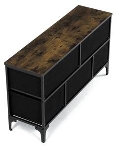 Komoda viacfarebná AUK-W2103 BK