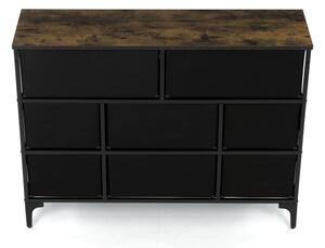 Komoda viacfarebná AUK-W2104 BK
