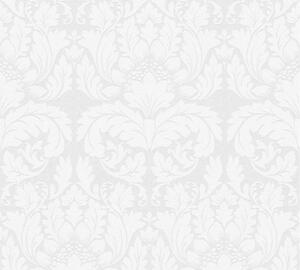 A.S. Création | Vliesová tapeta na stenu Pigment 95135-1 | 0,53 x 10,05 m | biela