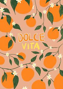 Ilustrácia Dolce Vita a Oranges, Studio Dolci
