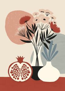 Ilustrácia Pomegranate, Katarzyna Gąsiorowska