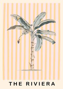 Ilustrácia Pink and Yellow Palm Tree, Grace Digital Art Co
