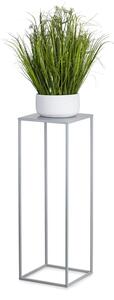 STOJAN NA KVETINÁČ SIMPLE 70X24X24 CM SIVÁ