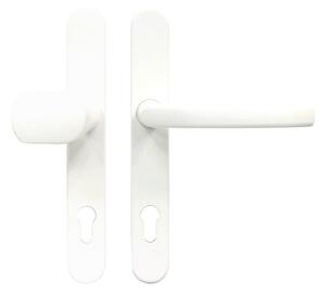 RHD.0030.92.F9016 kľučka + madlo na plastové dvere, Biela 92mm