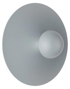 LED bluish šedé nástenné svietidlo Edem – Šedá