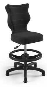 Detská stolička PETIT 3 | čierna podnož Velvet 17