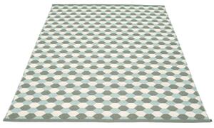 Pappelina Koberec DANA Army/Pale Turquoise/Vanilla – vojenský zelený, veľkosť koberca 180 x 275 cm