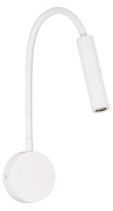 LED biele nástenné svietidlo Sonica – Biela