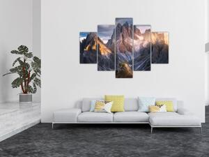 Obraz - Horská panoráma (150x105 cm)