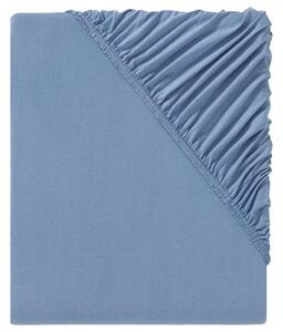Livarno home Napínacia džersejová plachta, 140 – 160 x 200 cm (modrá) (100375950)