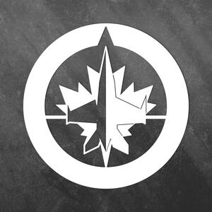 DUBLEZ | Drevené logo - Winnipeg Jets