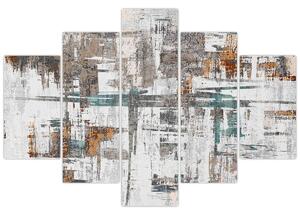 Obraz - Abstraktné ťahy (150x105 cm)