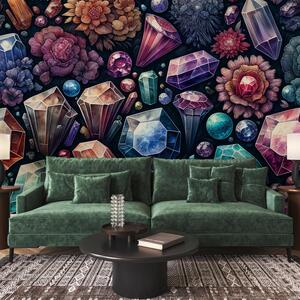 Fototapeta - Kvetinové diamanty (147x102 cm)