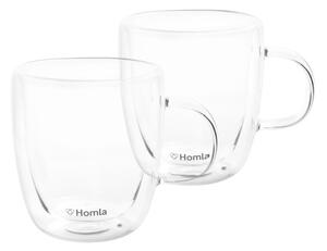 Sada dvoch hrnčekov CEMBRA s dvojitým dnom ALL 833972 420 ml
