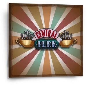 Sablio Obraz Seriál Priatelia CENTRAL PERK Abstrakcia - 50x50 cm