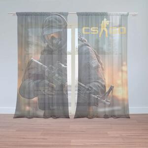 Sablio Záclony CS:GO Vojak 2: 2ks 150x250cm