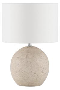 Dizajnová stolová lampa Nagomi – Smotanová