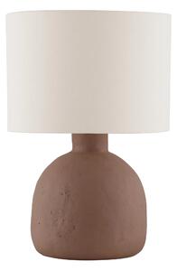 Dizajnová stolová lampa Separe – Smotanová