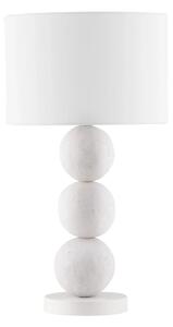 Moderná stolová lampa Chamois – Smotanová