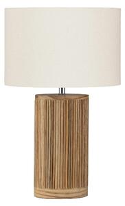 Moderná stolová lampa Nau – Smotanová