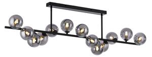 Schöner Wohnen 14505-18 - LED luster na tyči DUBAI 13xG9/3W/230V čierna/dymová