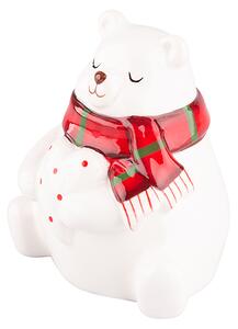 Altom Vianočná figúrka v tvare medvedia, 9 cm