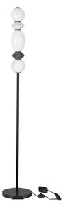 Dizajnová stojaca lampa Pallina – Sivá