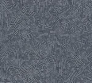 A.S. Création | Vliesová tapeta na stenu Titanium 3 38203-2 | 0,53 x 10,05 m | modrá, šedá
