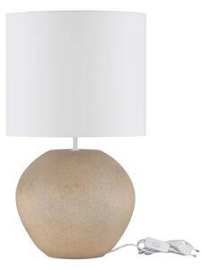 Dizajnová stolová lampa Mizu A – Smotanová