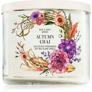 Bath & Body Works Autumn Chai vonná sviečka 411 g