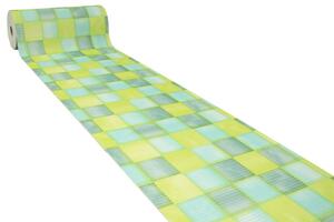 Kúpelňová penová rohož Softy-tex 844 zelená