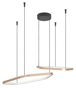 Eglo 390507 - LED stmievateľný závesný luster na lanku ESTRELLA LED/30W/230V mosadz + DO