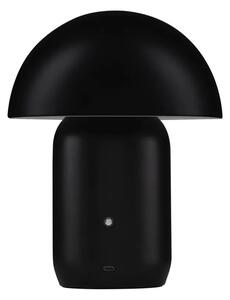 Dizajnová stojaca lampa Pois Čierna