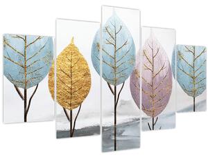 Obraz - Dizajnové stromy (150x105 cm)