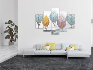 Obraz - Dizajnové stromy (150x105 cm)