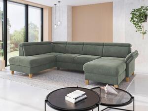 SEDACIA SÚPRAVA, textil, tmavozelená Sit & More - Sedačky, Online Only