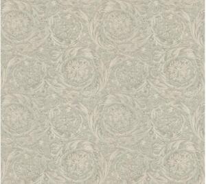 A.S. Création | Vliesová tapeta na stenu Versace 36692-1 | 0,70 x 10,05 m | metalická, biela