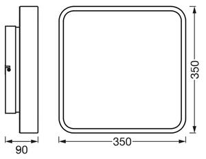 Osram - RGBW LED stmievateľné stropné svietidlo SMART+ ORBIS LED/28W/230V Wi-Fi