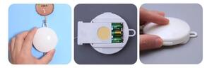 Sviatočná LED dekorácia - 311382A zvonček