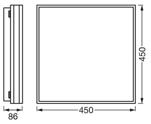 Osram - LED stmievateľné stropné svietidlo SMART+ MAGNET LED/42W/230V Wi-Fi