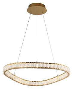 LUXERA 46151 - LED luster na lanku MIST LED/43W/230V 4000K zlatý