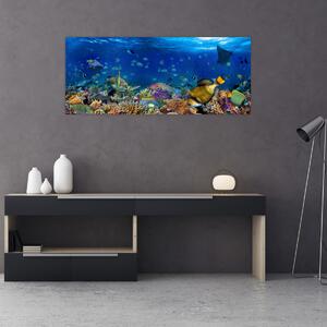 Obraz - Oceán (120x50 cm)