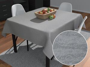 Biante Teflónový štvorcový obrus TF-086 Ornamenty na sivom 50x50 cm