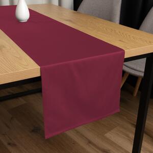 Biante Bavlnený saténový behúň na stôl ST-004 Vínový 20x120 cm